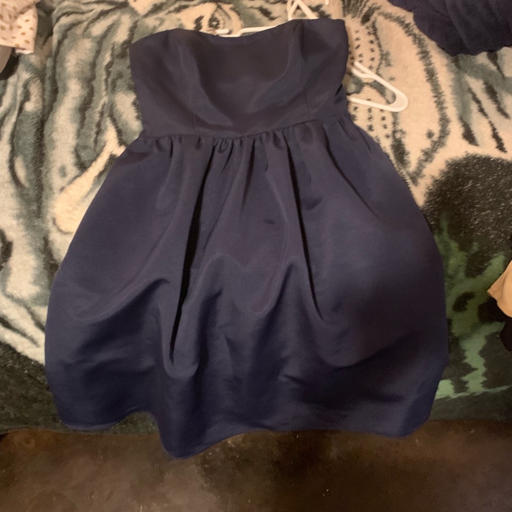 Navy blue dress